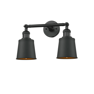 A thumbnail of the Innovations Lighting 208 Addison Matte Black / Brushed Brass