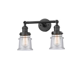 A thumbnail of the Innovations Lighting 208 Small Canton Oil Rubbed Bronze / Seedy