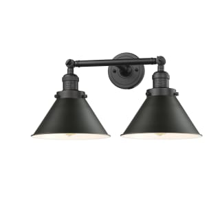 A thumbnail of the Innovations Lighting 208 Briarcliff Oiled Rubbed Bronze / Brushed Satin Nickel