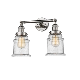 A thumbnail of the Innovations Lighting 208 Canton Polished Nickel / Seedy