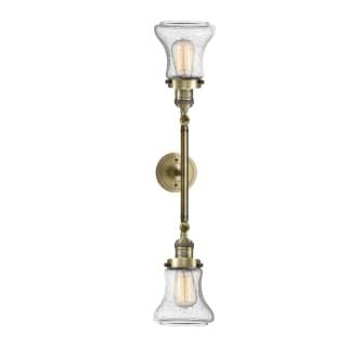 A thumbnail of the Innovations Lighting 208L Bellmont Antique Brass / Seedy