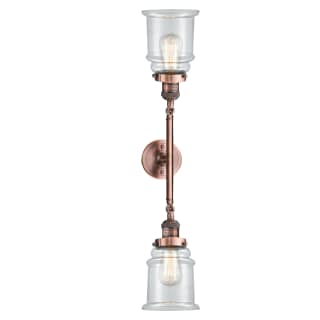 A thumbnail of the Innovations Lighting 208L Canton Antique Copper / Clear