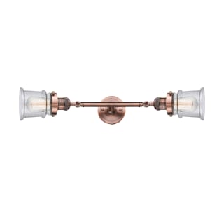 A thumbnail of the Innovations Lighting 208L Small Canton Antique Copper / Seedy