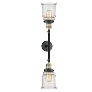 A thumbnail of the Innovations Lighting 208L Canton Black Antique Brass / Seedy