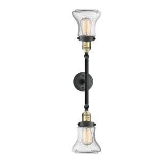 A thumbnail of the Innovations Lighting 208L Bellmont Black Antique Brass / Seedy