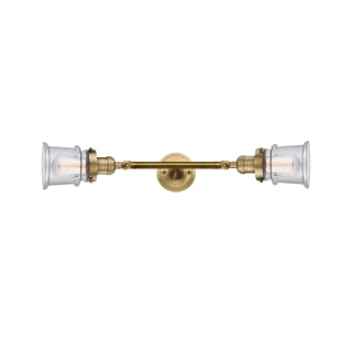 A thumbnail of the Innovations Lighting 208L Small Canton Brushed Brass / Seedy