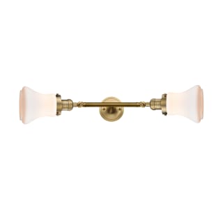 A thumbnail of the Innovations Lighting 208L Bellmont Brushed Brass / Matte White