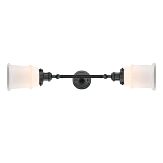 A thumbnail of the Innovations Lighting 208L Canton Matte Black / Matte White