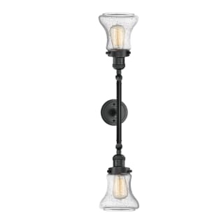 A thumbnail of the Innovations Lighting 208L Bellmont Matte Black / Seedy