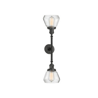 A thumbnail of the Innovations Lighting 208L Fulton Oil Rubbed Bronze / Clear