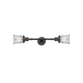 A thumbnail of the Innovations Lighting 208L Small Canton Oil Rubbed Bronze / Seedy