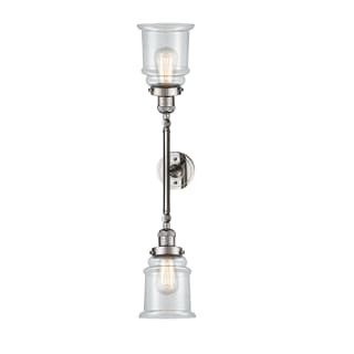 A thumbnail of the Innovations Lighting 208L Canton Polished Nickel / Clear