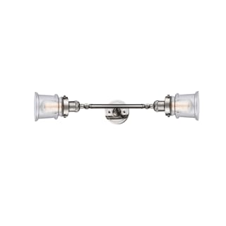 A thumbnail of the Innovations Lighting 208L Small Canton Polished Nickel / Seedy