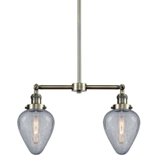 A thumbnail of the Innovations Lighting 209 Geneseo Antique Brass / Clear Crackle