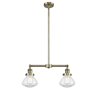 A thumbnail of the Innovations Lighting 209 Olean Antique Brass / Clear
