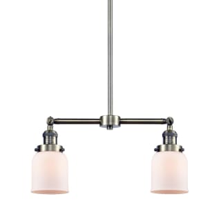 A thumbnail of the Innovations Lighting 209 Small Bell Antique Brass / Matte White Cased