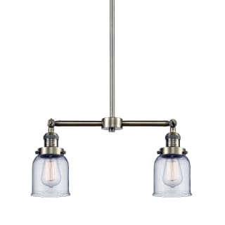 A thumbnail of the Innovations Lighting 209 Small Bell Antique Brass / Clear