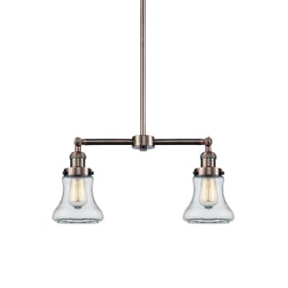 A thumbnail of the Innovations Lighting 209 Bellmont Antique Copper / Clear