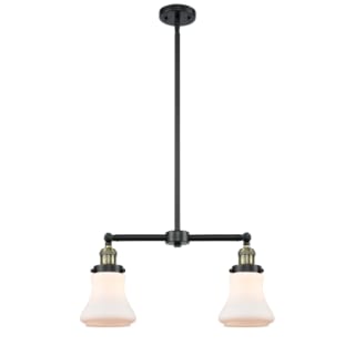 A thumbnail of the Innovations Lighting 209 Bellmont Black Antique Brass / Matte White