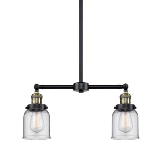 A thumbnail of the Innovations Lighting 209 Small Bell Black / Antique Brass / Clear