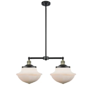 A thumbnail of the Innovations Lighting 209 Large Oxford Black Antique Brass / Matte White