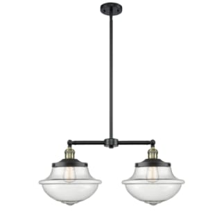 A thumbnail of the Innovations Lighting 209 Large Oxford Black Antique Brass / Seedy