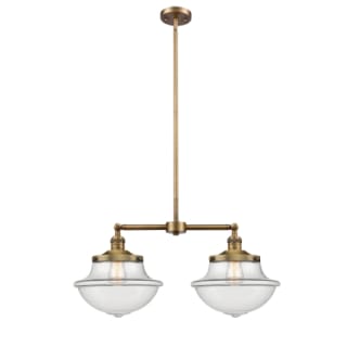 A thumbnail of the Innovations Lighting 209 Large Oxford Brushed Brass / Clear
