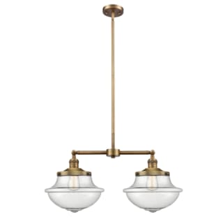 A thumbnail of the Innovations Lighting 209 Large Oxford Brushed Brass / Seedy