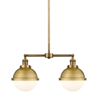 A thumbnail of the Innovations Lighting 209-13-18 Hampden Linear Brushed Brass / Matte White