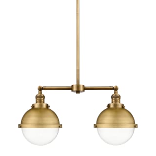 A thumbnail of the Innovations Lighting 209-13-18 Hampden Linear Brushed Brass / Clear