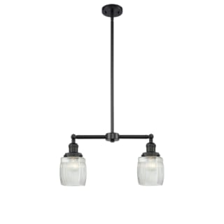 A thumbnail of the Innovations Lighting 209 Colton Matte Black / Clear Halophane