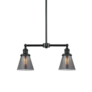 A thumbnail of the Innovations Lighting 209 Small Cone Matte Black / Smoked