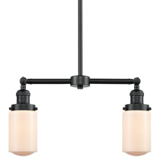 A thumbnail of the Innovations Lighting 209 Dover Oil Rubbed Bronze / Matte White Cased