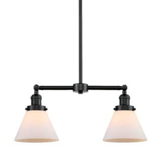 A thumbnail of the Innovations Lighting 209 Large Cone Oil Rubbed Bronze / Matte White Cased