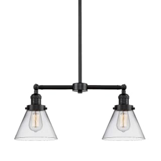 A thumbnail of the Innovations Lighting 209 Large Cone Oil Rubbed Bronze / Clear