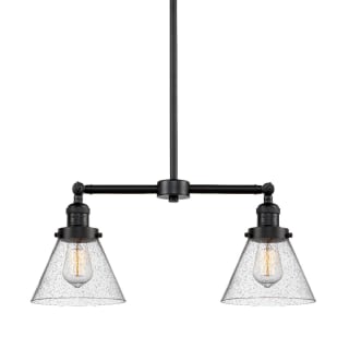 A thumbnail of the Innovations Lighting 209 Large Cone Oil Rubbed Bronze / Seedy