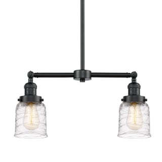 A thumbnail of the Innovations Lighting 209-10-21 Bell Linear Oil Rubbed Bronze / Deco Swirl