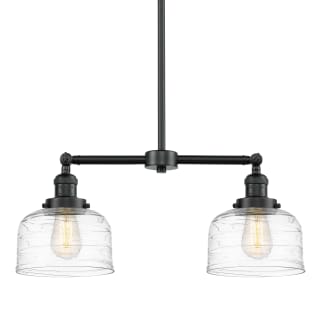 A thumbnail of the Innovations Lighting 209-10-21 Bell Linear Oil Rubbed Bronze / Clear Deco Swirl
