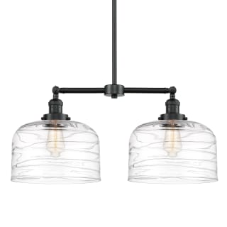 A thumbnail of the Innovations Lighting 209-10-21-L Bell Linear Oil Rubbed Bronze / Clear Deco Swirl