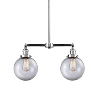 A thumbnail of the Innovations Lighting 209-8 Beacon Polished Chrome / Clear