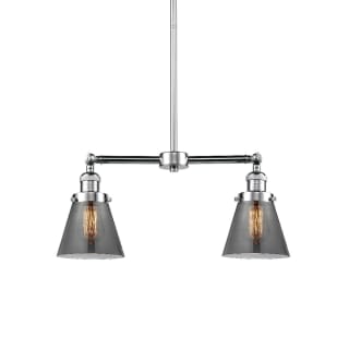 A thumbnail of the Innovations Lighting 209 Small Cone Polished Chrome / Smoked