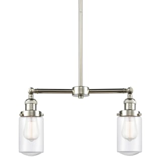 A thumbnail of the Innovations Lighting 209 Dover Polished Nickel / Clear