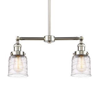 A thumbnail of the Innovations Lighting 209-10-21 Bell Linear Polished Nickel / Deco Swirl