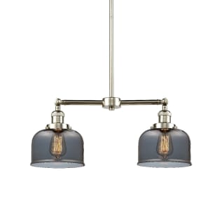 A thumbnail of the Innovations Lighting 209 Large Bell Polished Nickel / Plated Smoked