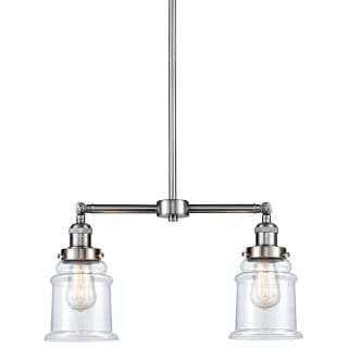 A thumbnail of the Innovations Lighting 209 Canton Brushed Satin Nickel / Clear