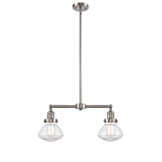 A thumbnail of the Innovations Lighting 209 Olean Brushed Satin Nickel / Clear