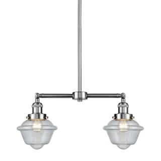 A thumbnail of the Innovations Lighting 209 Small Oxford Brushed Satin Nickel / Seedy