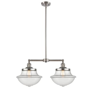 A thumbnail of the Innovations Lighting 209 Large Oxford Brushed Satin Nickel / Clear