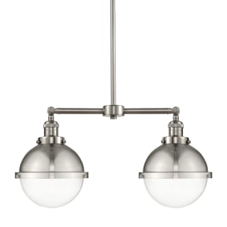A thumbnail of the Innovations Lighting 209-13-18 Hampden Linear Brushed Satin Nickel / Clear