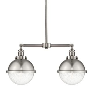 A thumbnail of the Innovations Lighting 209-13-18 Hampden Linear Brushed Satin Nickel / Seedy